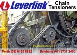 Heavy duty chain tensioner. Simplex duplex triplex. Industrial chain tensioner.