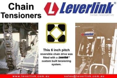 Heavy duty industrial chain tensioners. Heavy duty chain tensioner. Large chain tensioner.