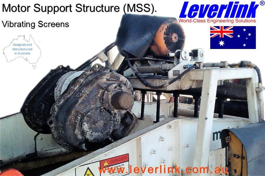 Motor support structure
