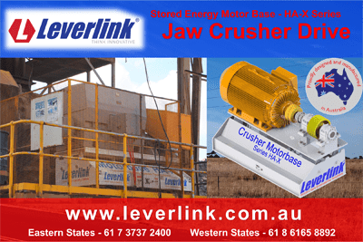 Jaw Crusher Drive Stored Energy Motor Base HA-X Series