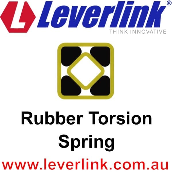 Rubber torsion spring for a motorbase. Products applications