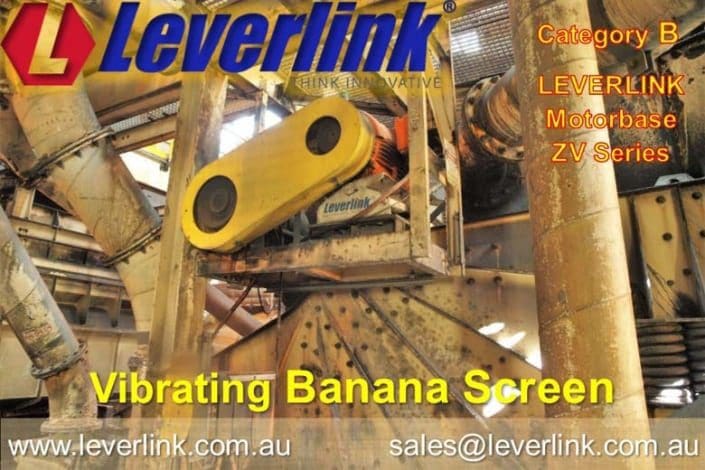 LEVERLINK-motorbase-on-FL-Smidth-vibrating-Banana-screen-Self-tensioning-or-self-adjusting-ZV-motor-base-1