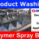 Product Washing Polymer Spray Bars - Designed for every application
