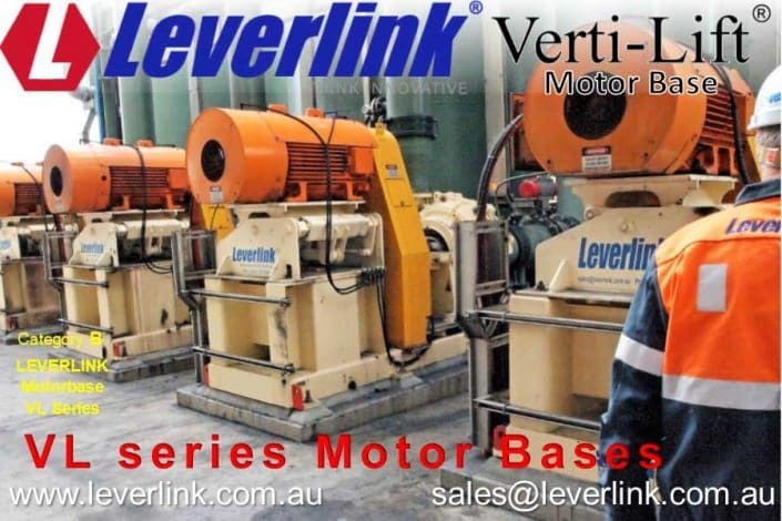 Leverlink-self-tensioning-Motorbase-for-Slurry-Pump-Drive