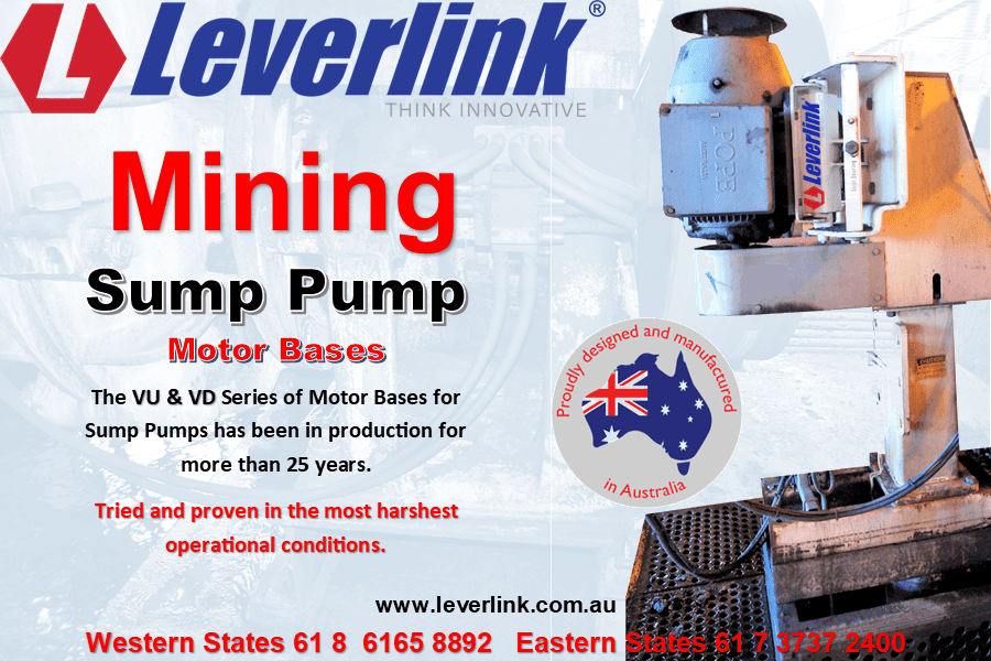 R1 - LEVERLINK Sump pump - Motor Base -Molel VU and VD -Self tensioning motor base-1